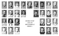 Crown Point Elementary School 1953-54